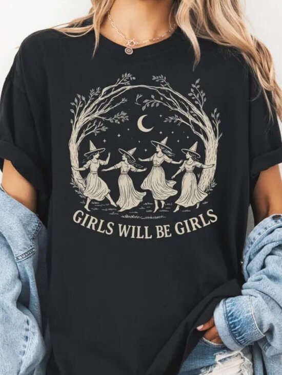 Tops - Funny Witch Shirt, Cute Halloween Tee, Witch Shirt Gift For Halloween